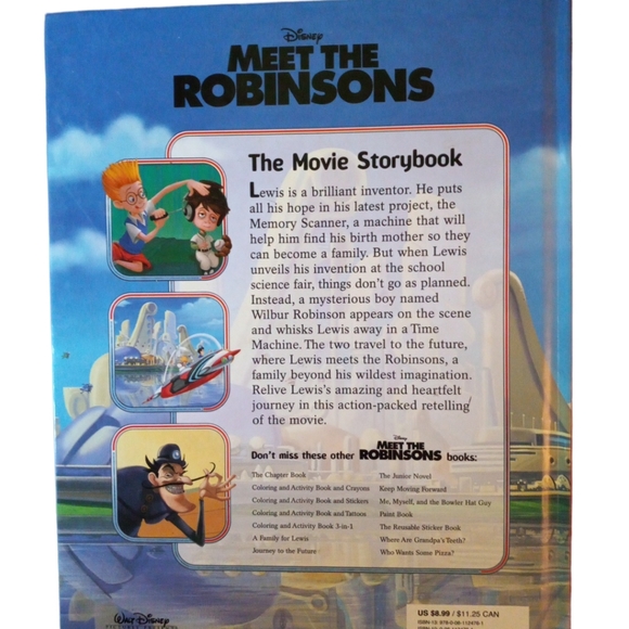 Disney Book Meet the Robinsons - Picture 2 of 5